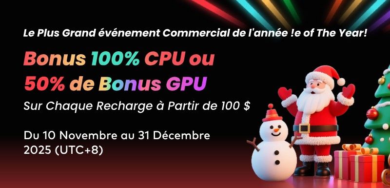 Découvrez des réductions incroyables ! Les super soldes de Noël 2025 sont arrivées!