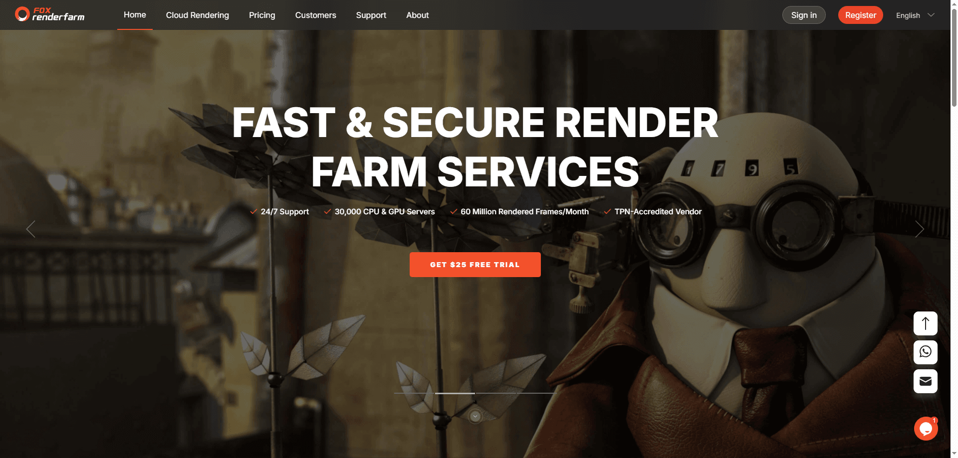 Fox Renderfarm: Your Fast & Secure Cloud Render Farm