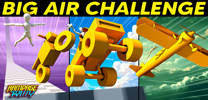 Pwnisher’s 11th 3D Challenge: Rampage Rally—The Ultimate Vehicle Showdown