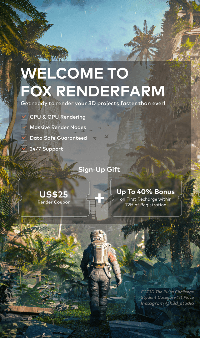 Cloud Rendering Web Console - Fox Renderfarm