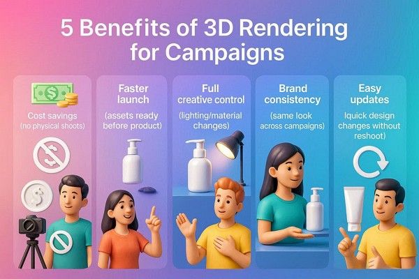 benefits of 3d rendering for marketing