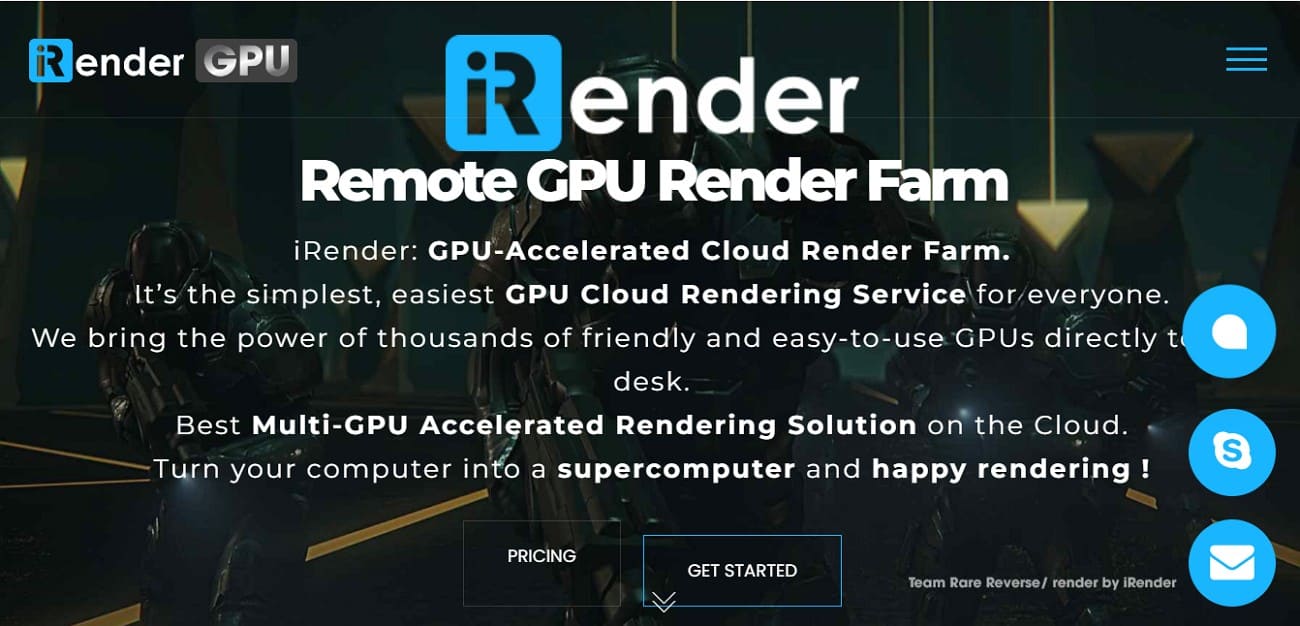 irender 3ds max render farm