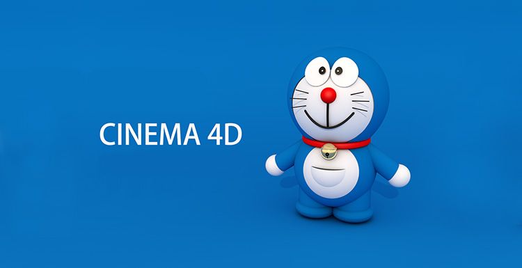 C4D Tutorial: How to Make a Doraemon Modeling And Rendering