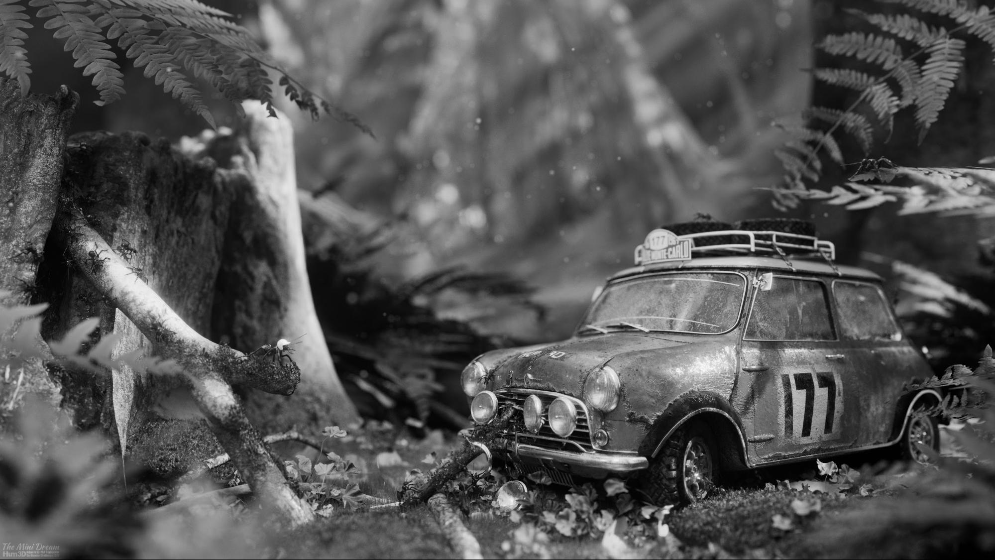 3D Artwork The Mini Dream Created by Phil Derbyshire