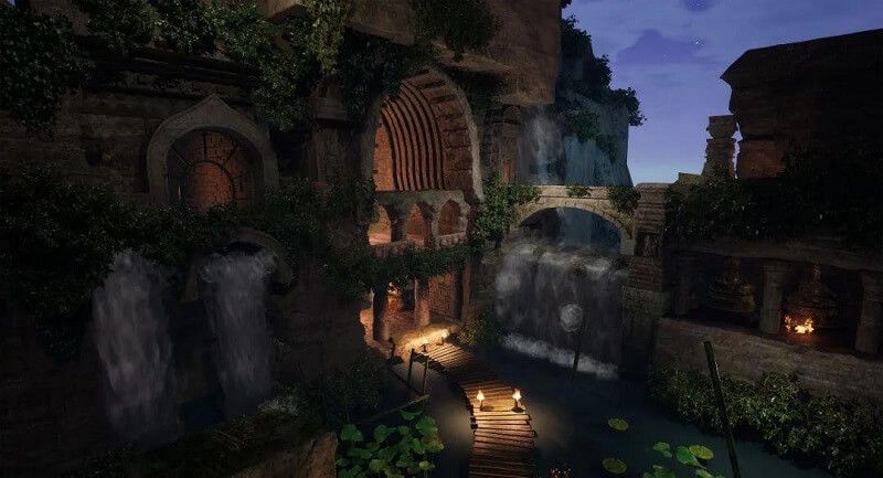 3D Tutorial: "Water Temple" Scene Production