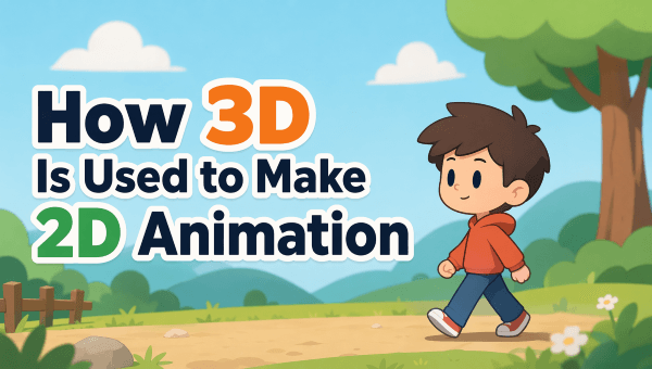 How 3D Is Used to Make 2D Animation?