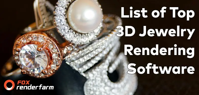 Liste des meilleurs logiciels de rendu 3D pour bijoux en 2025