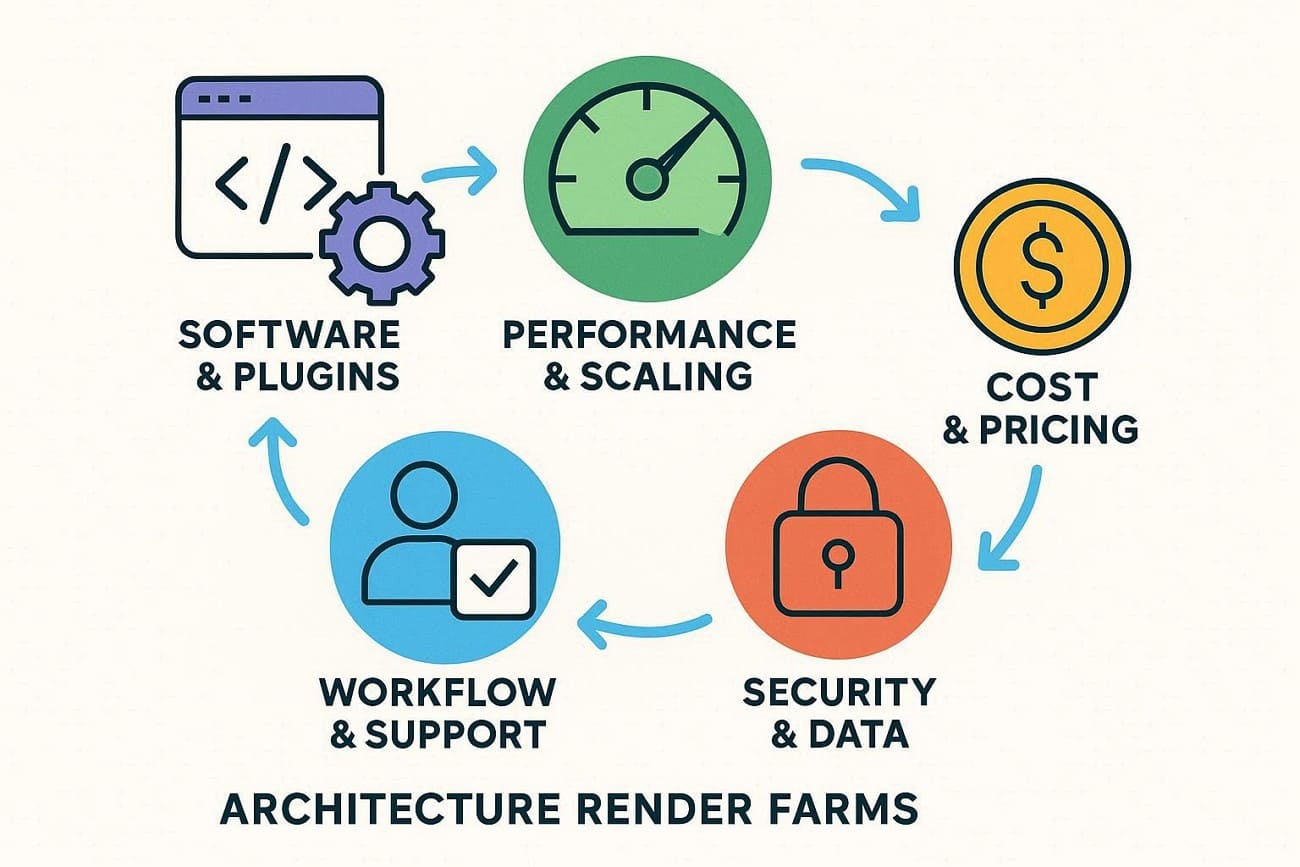 how to choose architecture render farm