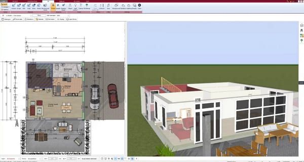 sketchup 3d architecture software