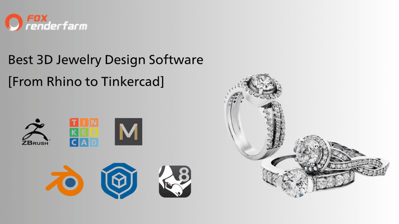 Top 6 3D Jewelry Design Software: From Rhino to Tinkercad