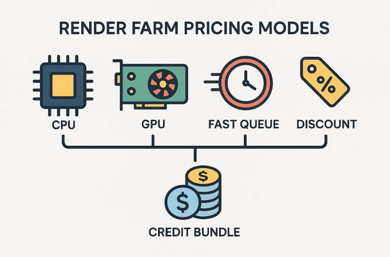 render farm pricing models