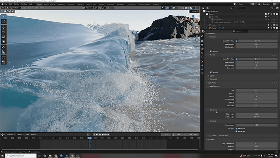 blender海洋特效模拟&copy;Graphical Ninja.gif