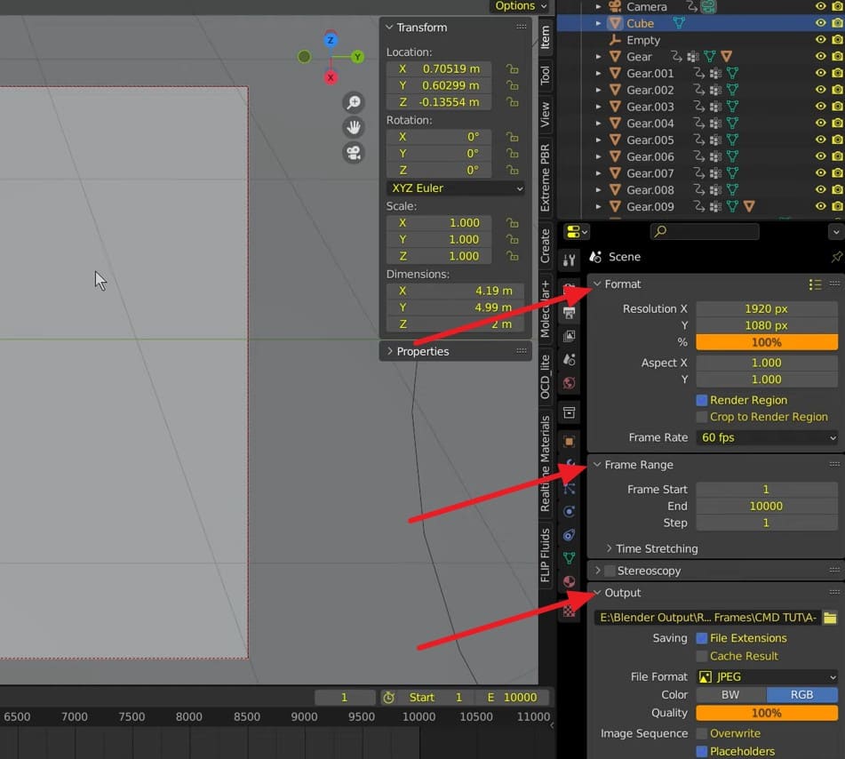 set blender render settings