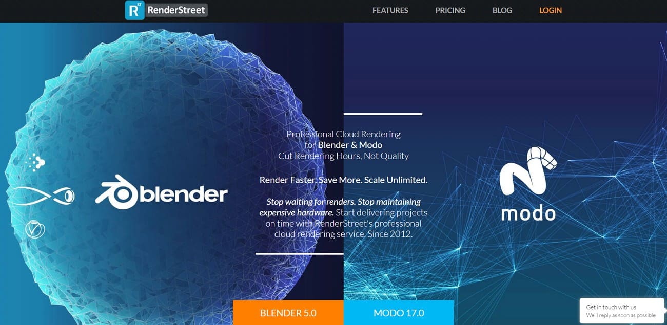 Blender render farm renderstreet