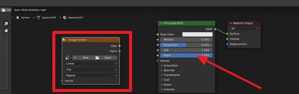 add the image texture