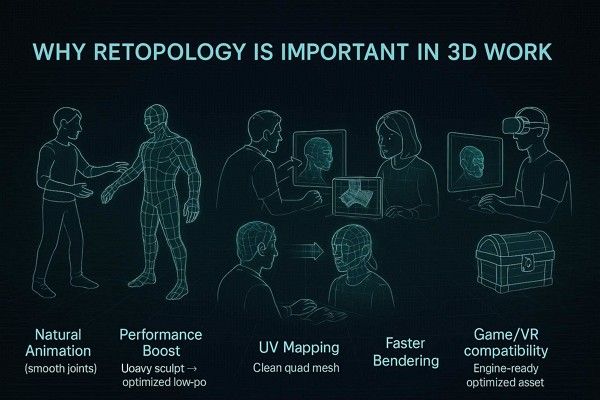 why do retopology in blender
