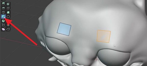 pick the retopology tool