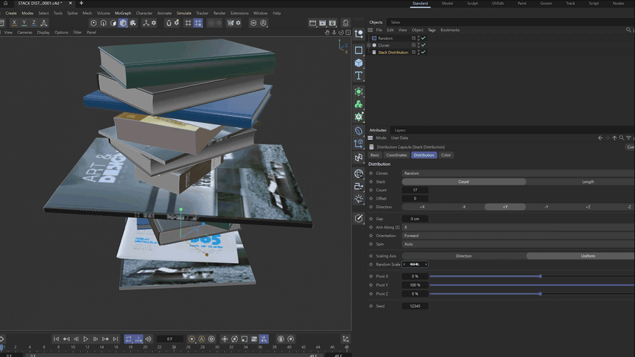 3D modeling software Cinema 4D