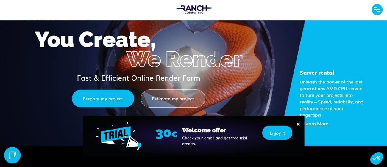 ranch computing cinema 4d render farm
