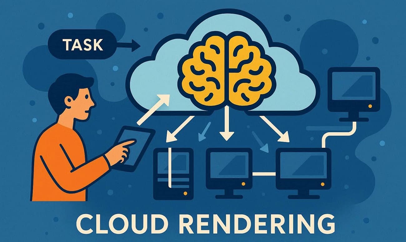 how cloud rendering works
