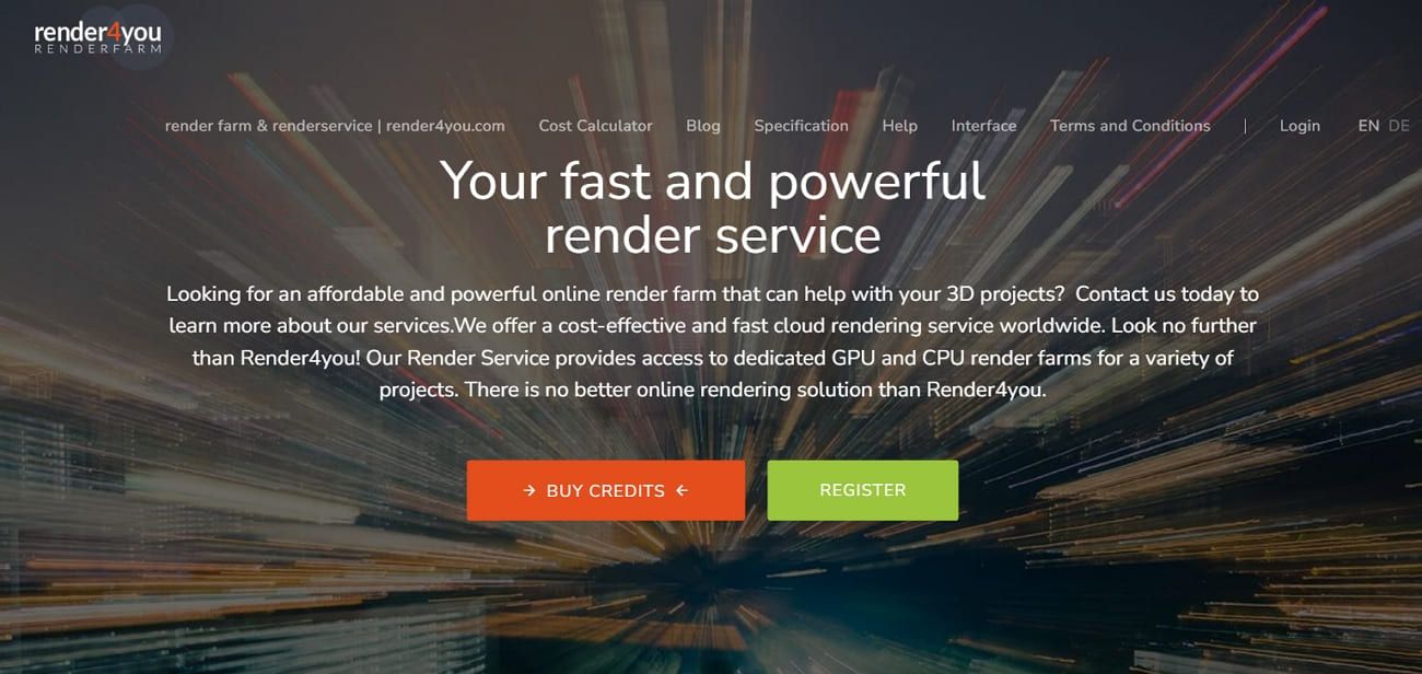 render4you platform for archviz rendering