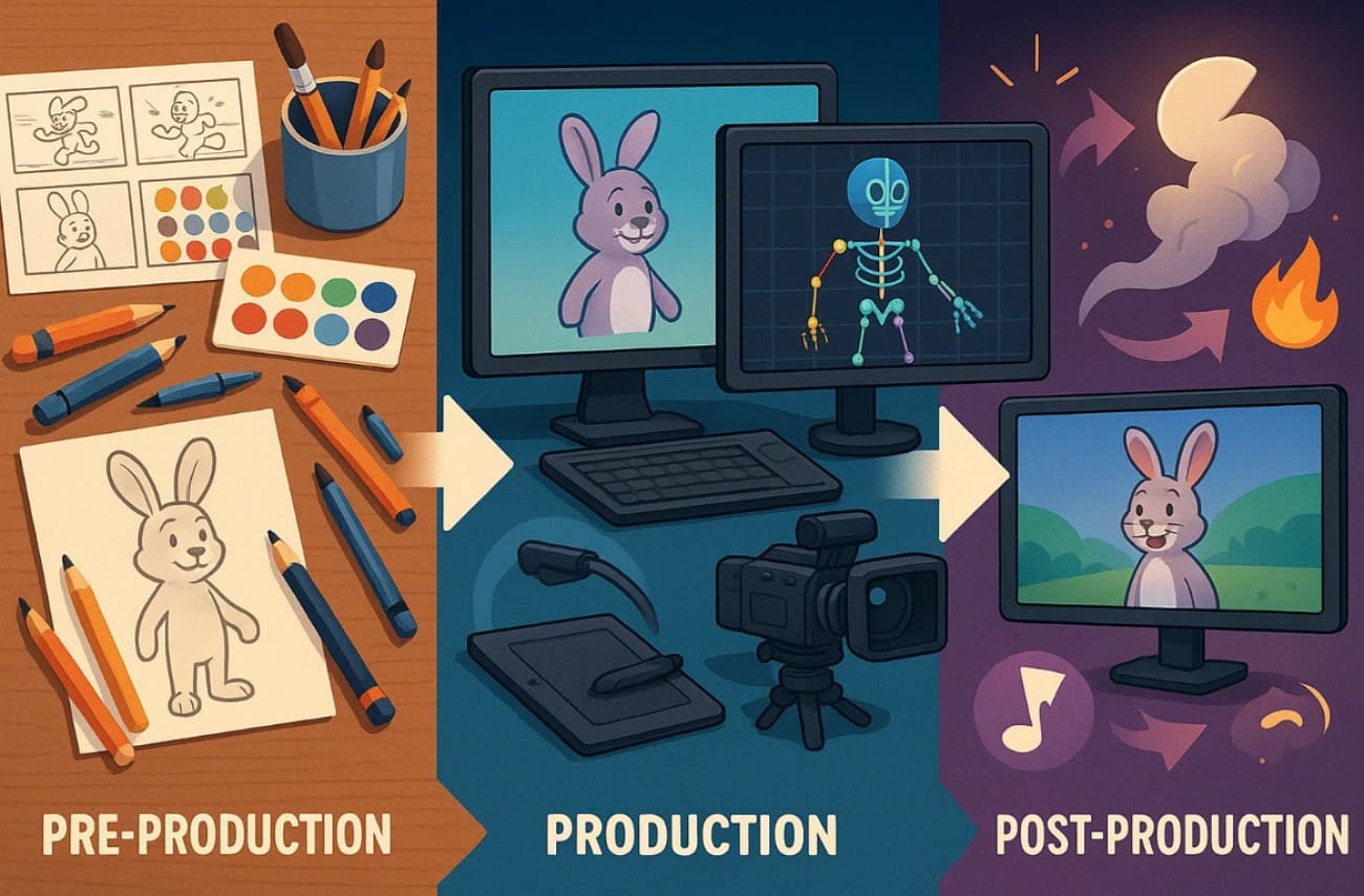 computer animation working