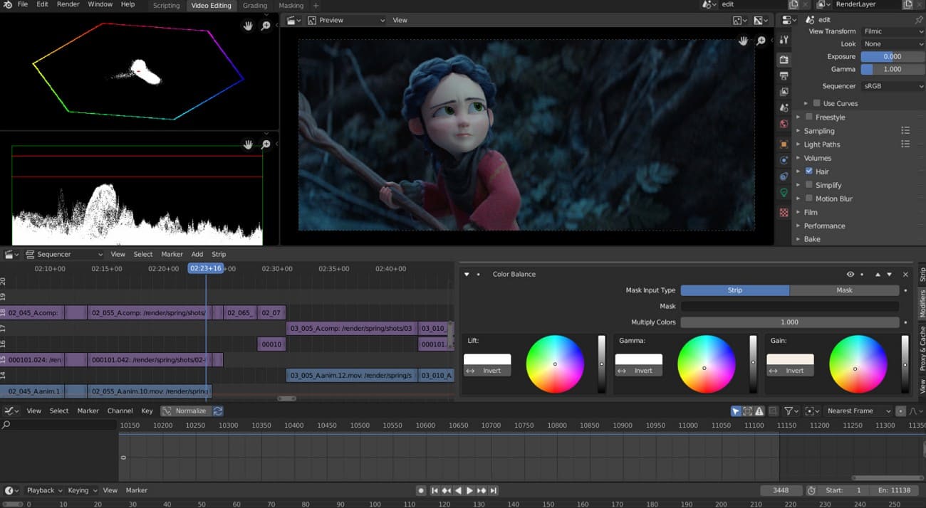 computer animation software blender