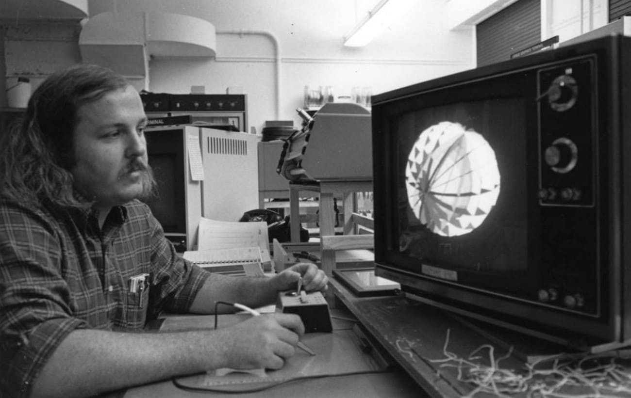 computer animation in 1970s