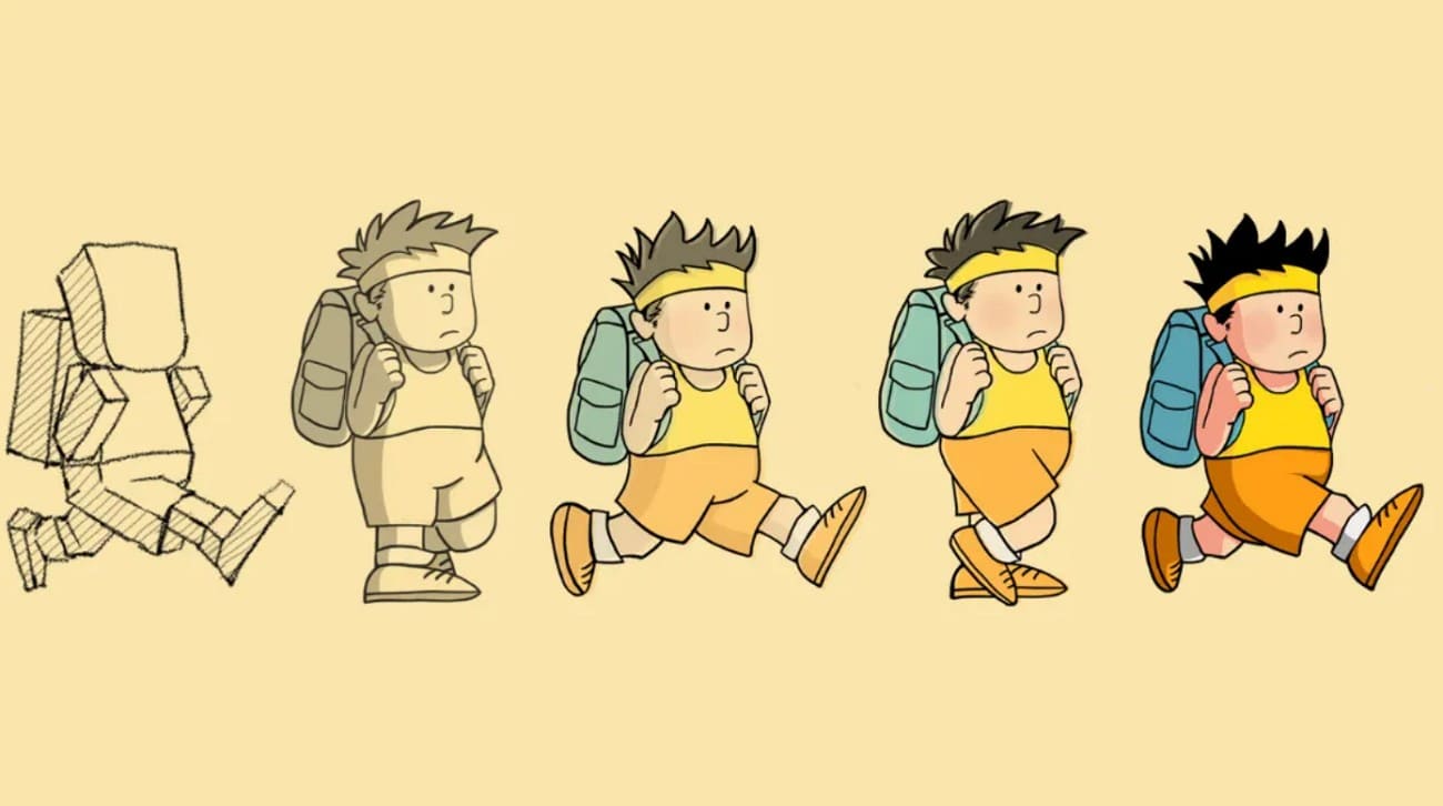 computer animation 2d type