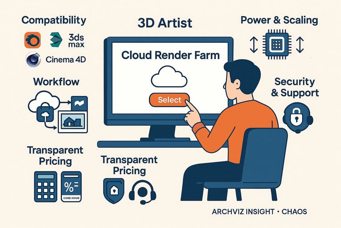 how to choose corona render farm