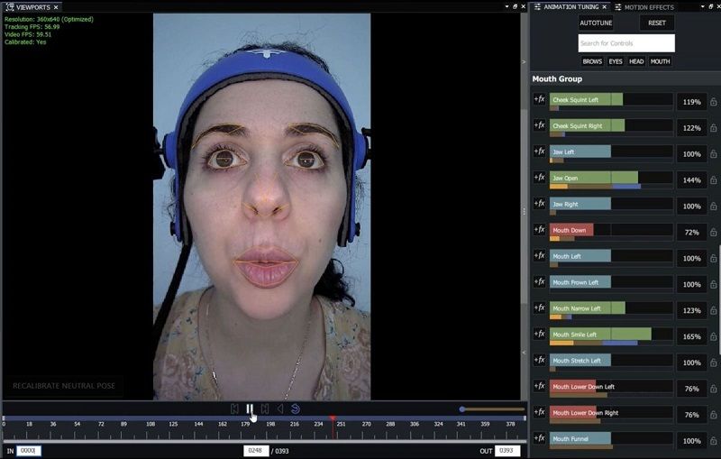 【实时渲染】Faceware Studio推出面部实时动画渲染功能