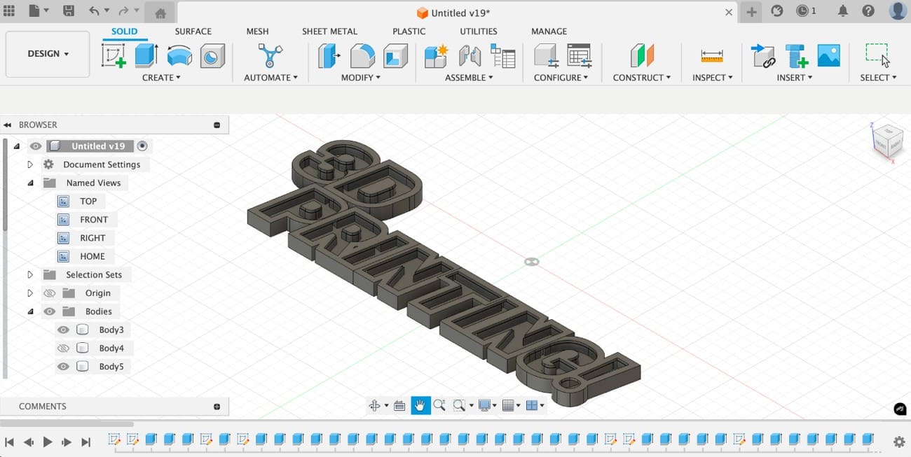fusion 360 professional design workflow