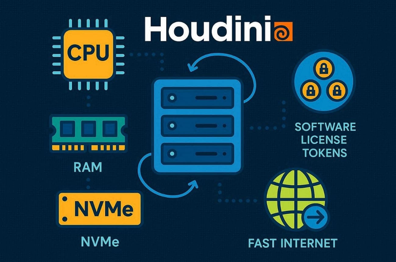 important in houdini render farm