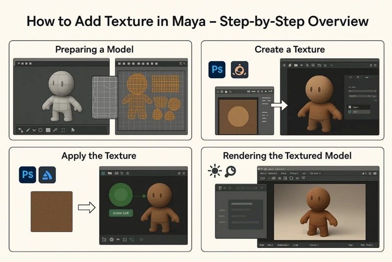 How To Add Textures In Maya A Complete Tutorial Fox Render Farm How To Add Textures In Maya A Complete Tutorial Fox Render Farm