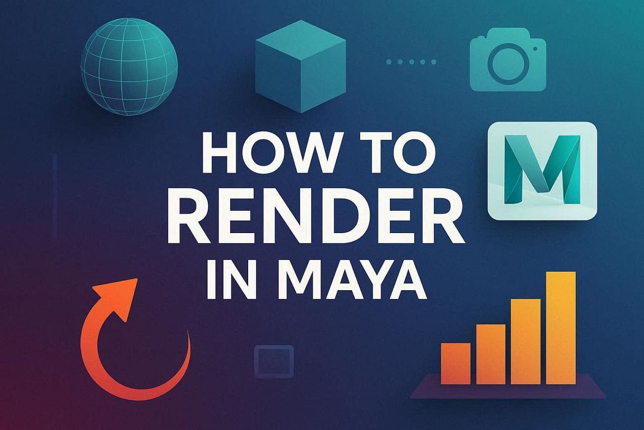 guide to render maya animation