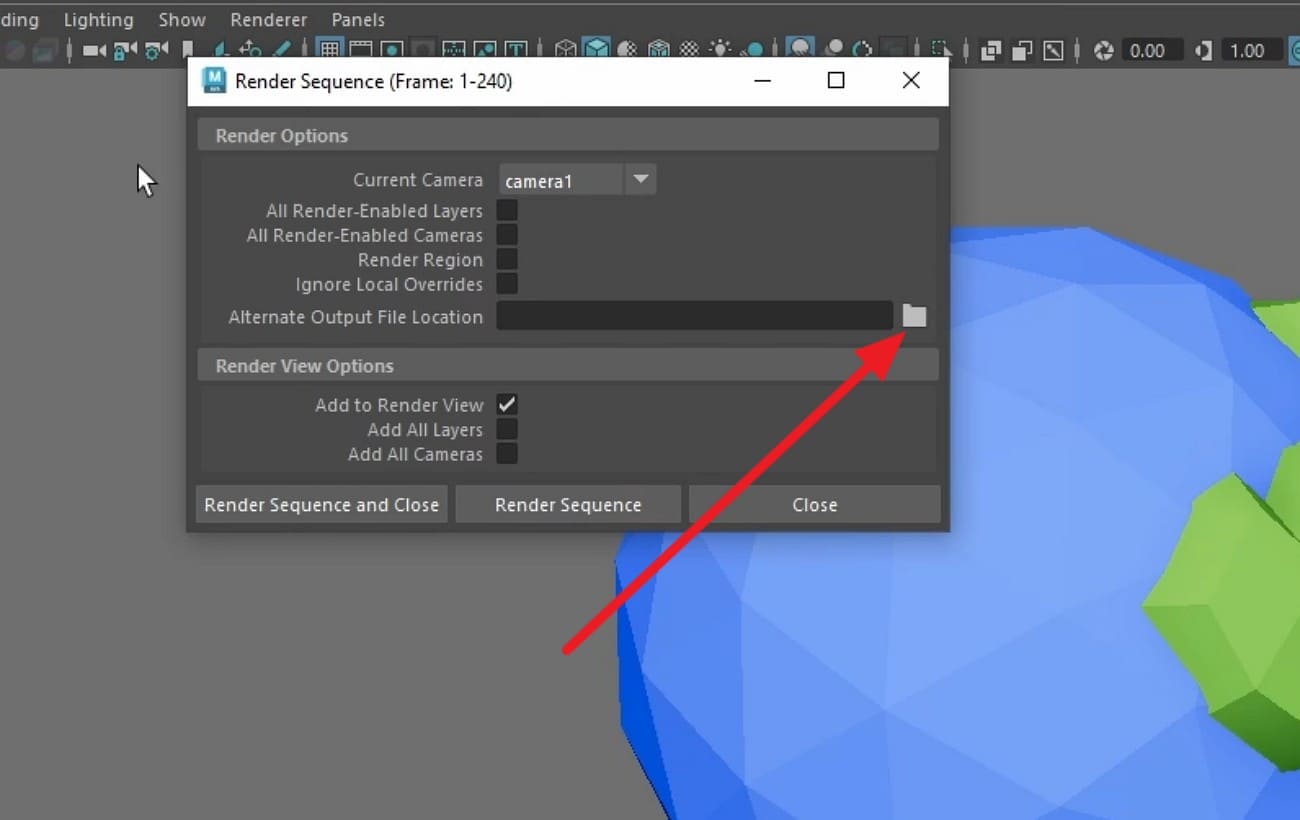 chose and locate project file