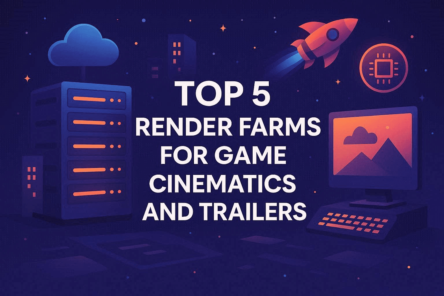 Best Render Farm for Game Cinematics and Trailers: Top 5 Services Reviewed