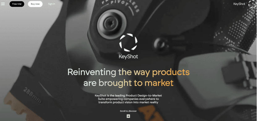 3. KeyShot：最适合工业设计
