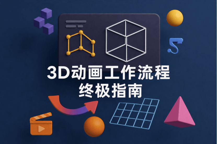 3D动画工作流程全解析：从前期制作到最终输出的完整指南