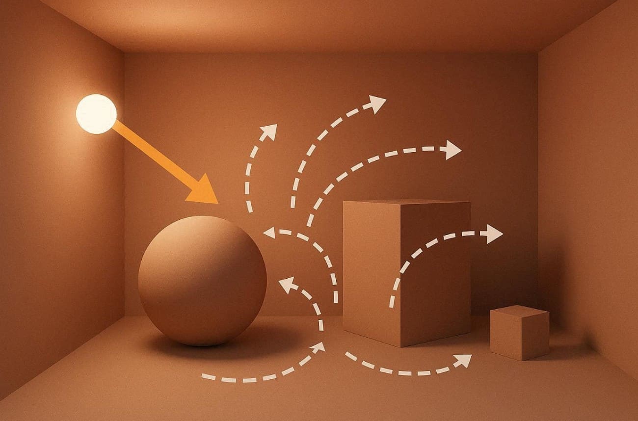 define indirect lighting