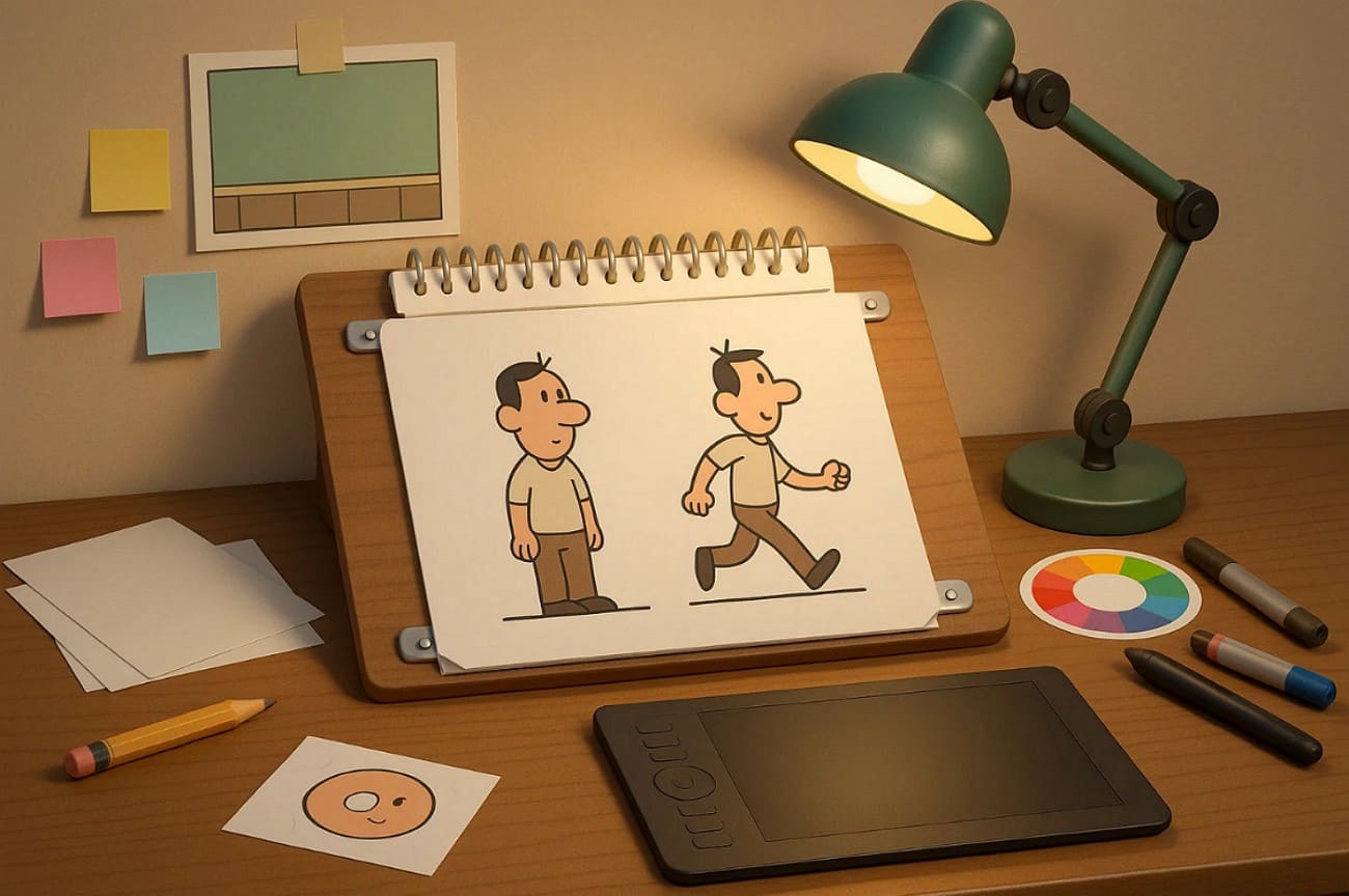 define limited animation