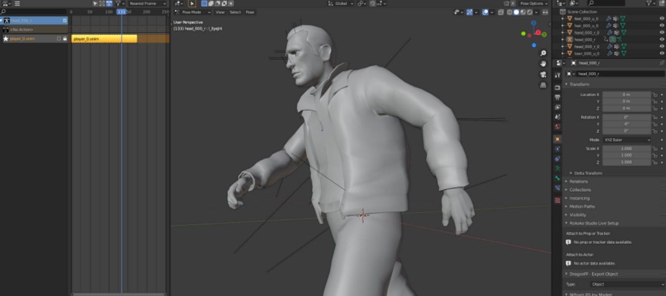 blender animation tool
