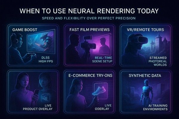 when to use neural rendering