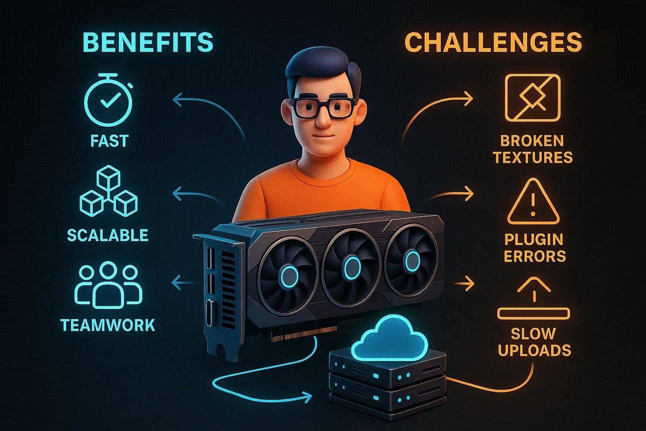 maya render farm pros and cons