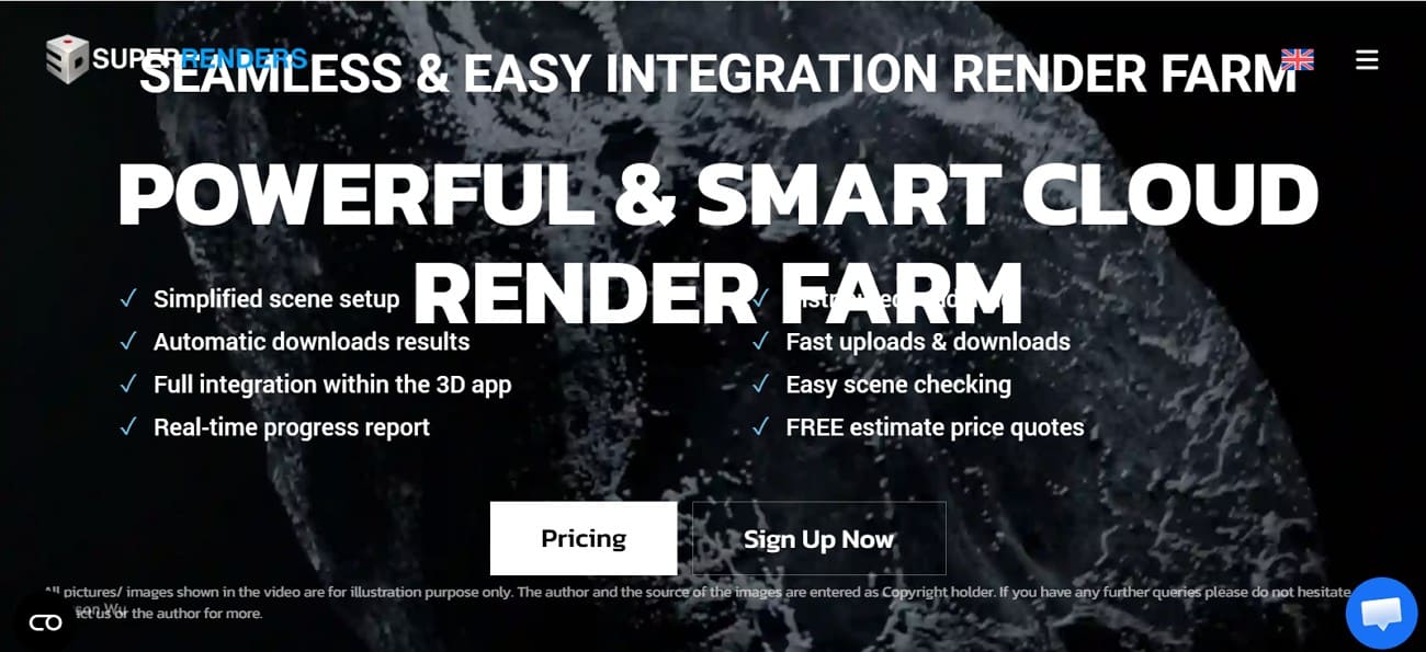 super renderfarms maya render solution