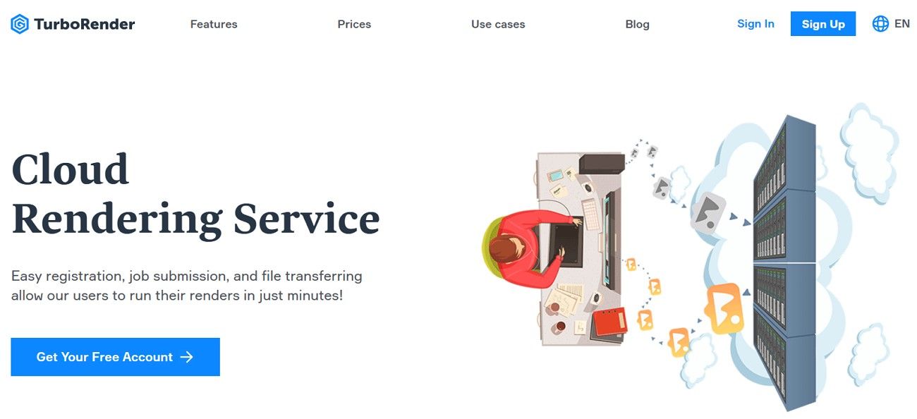 turborender maya render farm