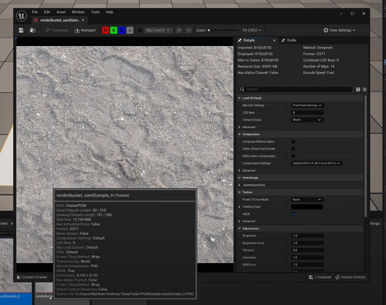 start parallax mapping