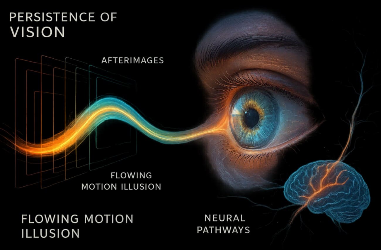 persistence of vision working