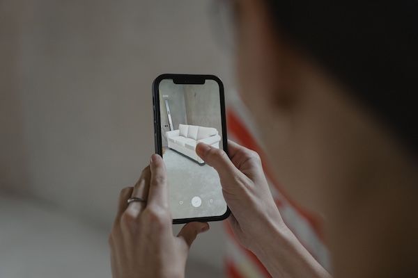 AR product visualization
