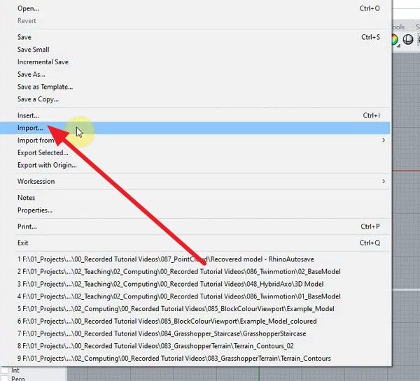 add the point cloud file